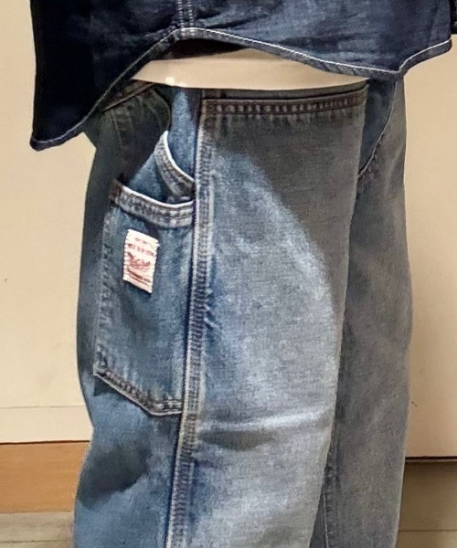 Levi's（リーバイス）の「【Levi's】「WORKWEAR」ルーズストレートデニムパンツ (90'sリバイバル / ワークウェアスタイル / ストリート / 耐久性)（デニムパンツ・メンズ・ダークインディゴブルー・30inch/32inch/34inch/28inch）」の17枚目の写真