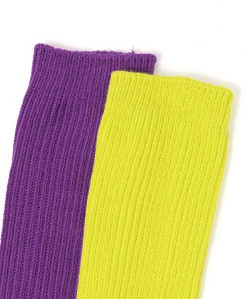 LOWRYS FARM(ローリーズファーム)の「2Pカラーソックス 136311(ソックス/靴下・レディース・パープル/ピンク/ブルー/カーキ/ピンク系その他/ブルー系その他・FREE)」の11枚目の写真
