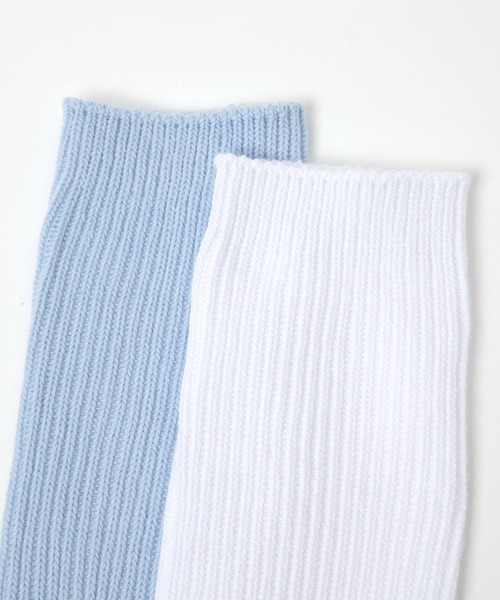 LOWRYS FARM(ローリーズファーム)の「2Pカラーソックス 136311(ソックス/靴下・レディース・パープル/ピンク/ブルー/カーキ/ピンク系その他/ブルー系その他・FREE)」の14枚目の写真