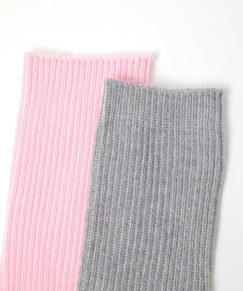LOWRYS FARM(ローリーズファーム)の「2Pカラーソックス 136311(ソックス/靴下・レディース・パープル/ピンク/ブルー/カーキ/ピンク系その他/ブルー系その他・FREE)」の15枚目の写真