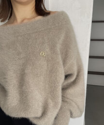 CAPRICIEUX LE'MAGE | 【C.L】FOXカシミアボートネックニット(ニット/セーター)