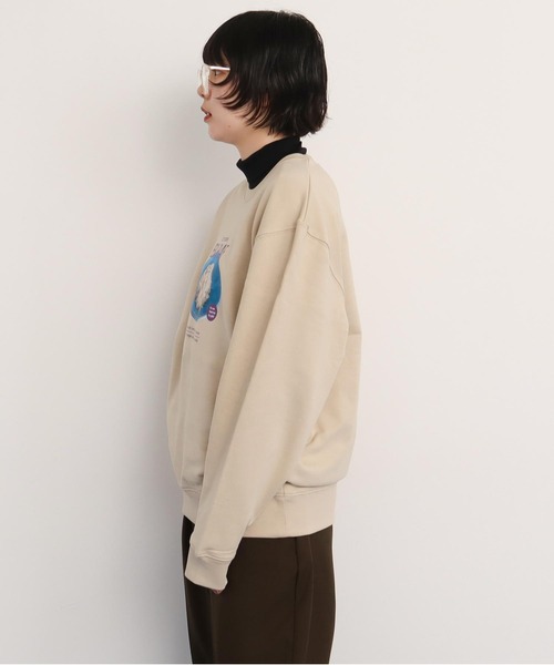 I am I in fact...（アイアムアイインファクト）の「EBI PILAF スウェット（スウェット・レディース・ベージュ/ピンク・FREE）」の10枚目の写真