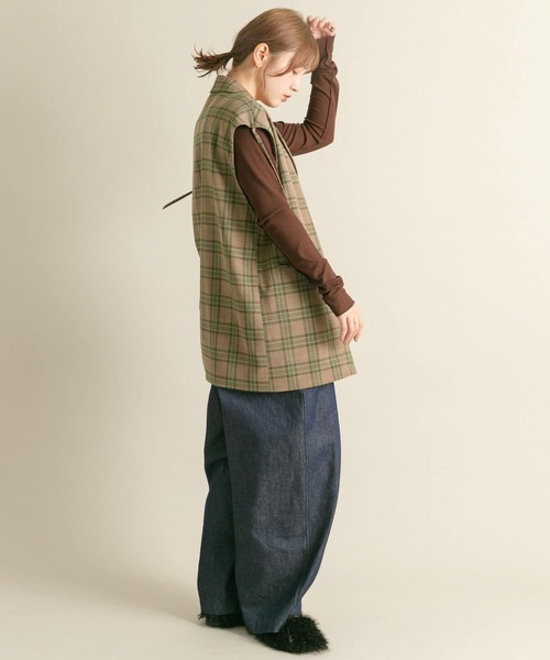 KBF(ケイビーエフ)の「シアーメロートップス(Tシャツ/カットソー・レディース・ブラウン/オフホワイト/ブルー系その他/レッド系その他・ONE)」の20枚目の写真