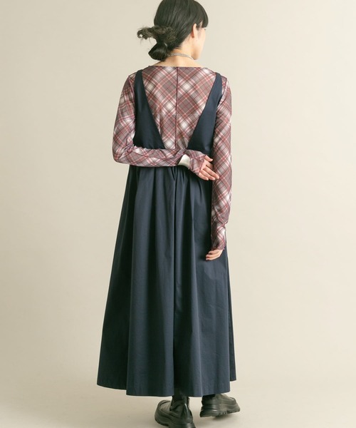 KBF(ケイビーエフ)の「シアーメロートップス(Tシャツ/カットソー・レディース・ブラウン/オフホワイト/ブルー系その他/レッド系その他・ONE)」の5枚目の写真