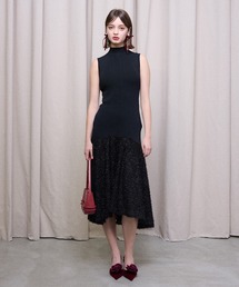 【新品タグ付き】eimy istoire フィットアンドフレアニットワンピース eimy istoire フィットアンドフレアニットワンピース - メルカリ