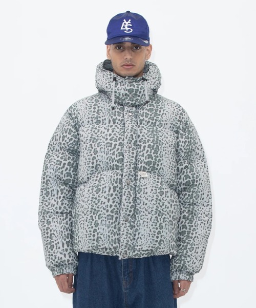 YESEYESEE(イエスアイシー)の「Hooded Down Jacket(ダウンジャケット/コート・メンズ・グリーン/グリーン系その他/イエロー/ブラック・MEDIUM/LARGE)」の3枚目の写真