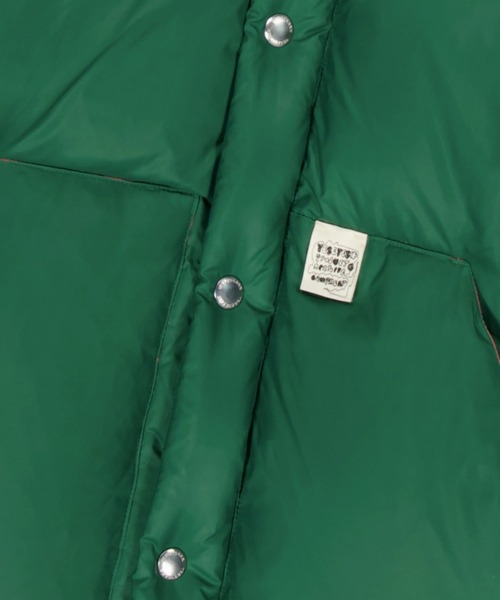 YESEYESEE(イエスアイシー)の「Hooded Down Jacket(ダウンジャケット/コート・メンズ・グリーン/グリーン系その他/イエロー/ブラック・MEDIUM/LARGE)」の16枚目の写真