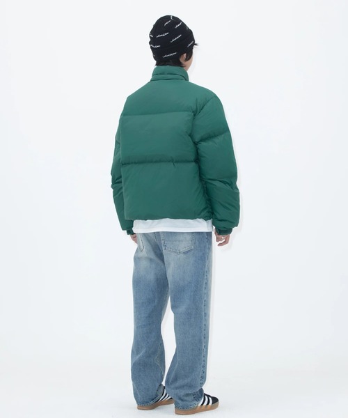 YESEYESEE(イエスアイシー)の「Hooded Down Jacket(ダウンジャケット/コート・メンズ・グリーン/グリーン系その他/イエロー/ブラック・MEDIUM/LARGE)」の9枚目の写真