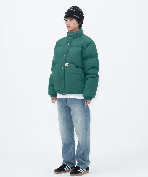 YESEYESEE(イエスアイシー)の「Hooded Down Jacket(ダウンジャケット/コート・メンズ・グリーン/グリーン系その他/イエロー/ブラック・MEDIUM/LARGE)」の8枚目の写真