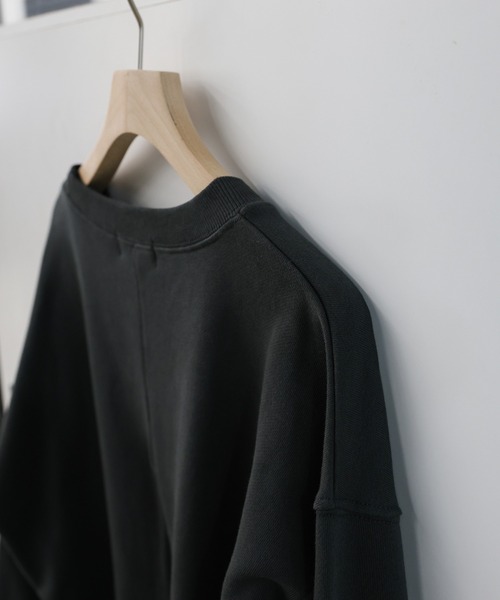 select MOCA(セレクトモカ)の「バックジップオープントップス(スウェット・レディース・スミクロ/オートミール/グレー・FREE)」の19枚目の写真