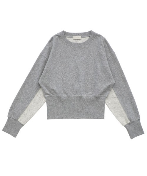 バックジップオープントップス（スウェット）｜select MOCA（セレクト