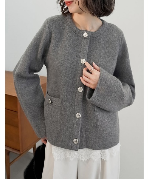 セール】[2025AW COLLECTION][入卒式 セレモニー]ニットゴールドボタン