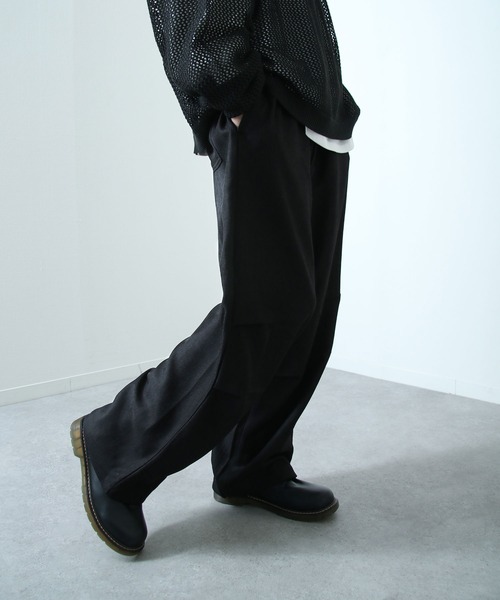 NILWAY(ニルウェイ)の「ポリツイルパラシュートパンツ(その他パンツ・メンズ・ネイビー/ブラック/グレー/ブラウン・X-LARGE/LARGE/MEDIUM/SMALL)」の5枚目の写真