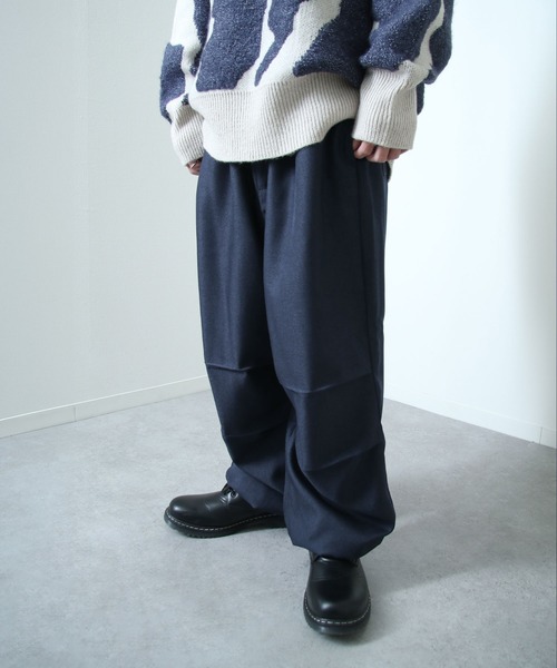 NILWAY(ニルウェイ)の「ポリツイルパラシュートパンツ(その他パンツ・メンズ・ネイビー/ブラック/グレー/ブラウン・X-LARGE/LARGE/MEDIUM/SMALL)」の17枚目の写真