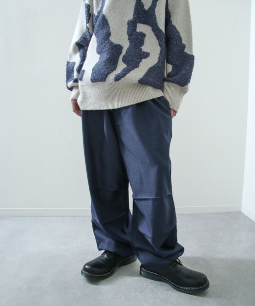 NILWAY(ニルウェイ)の「ポリツイルパラシュートパンツ(その他パンツ・メンズ・ネイビー/ブラック/グレー/ブラウン・X-LARGE/LARGE/MEDIUM/SMALL)」の18枚目の写真