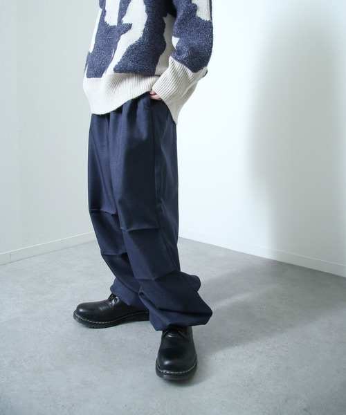 NILWAY(ニルウェイ)の「ポリツイルパラシュートパンツ(その他パンツ・メンズ・ネイビー/ブラック/グレー/ブラウン・X-LARGE/LARGE/MEDIUM/SMALL)」の19枚目の写真