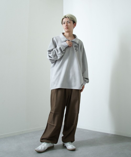 NILWAY(ニルウェイ)の「ポリツイルパラシュートパンツ(その他パンツ・メンズ・ネイビー/ブラック/グレー/ブラウン・X-LARGE/LARGE/MEDIUM/SMALL)」の15枚目の写真