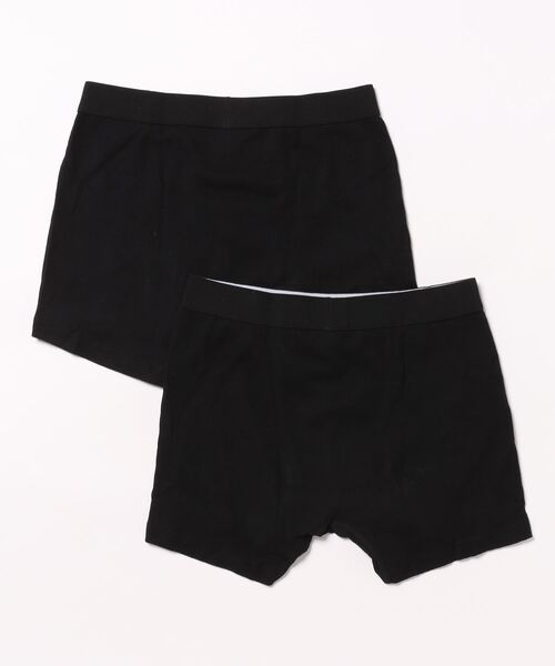 NUMBER (N)INE（ナンバーナイン）の「FRUIT OF THE LOOM / FTLxNUMBER(N)INE 2パックワッフルボクサーショーツ / 80754500（ボクサーパンツ・レディース・ブラック/グレー・MEDIUM/LARGE/X-LARGE）」の3枚目の写真