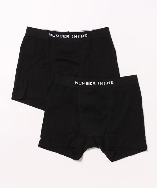 NUMBER (N)INE（ナンバーナイン）の「FRUIT OF THE LOOM / FTLxNUMBER(N)INE 2パックワッフルボクサーショーツ / 80754500（ボクサーパンツ・レディース・ブラック/グレー・MEDIUM/LARGE/X-LARGE）」の4枚目の写真