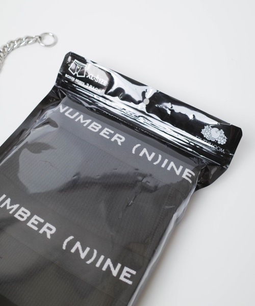 NUMBER (N)INE（ナンバーナイン）の「FRUIT OF THE LOOM / FTLxNUMBER(N)INE 2パックワッフルボクサーショーツ / 80754500（ボクサーパンツ・レディース・ブラック/グレー・MEDIUM/LARGE/X-LARGE）」の5枚目の写真