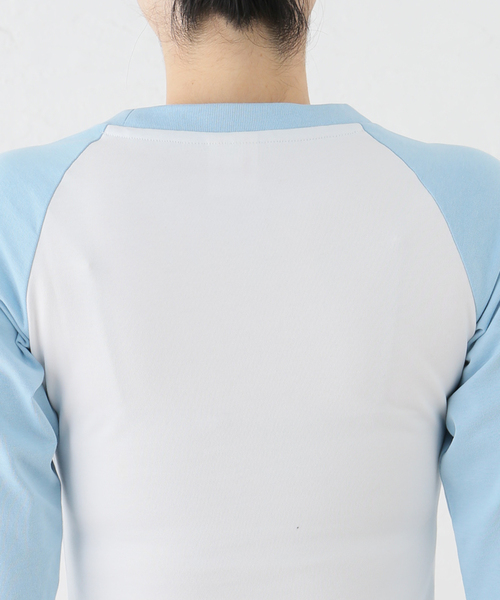 EDIT. FOR LULU(エディットフォールル)の「【YUHAN WANG/ユハン ワン】cat raglan long sleeve top(Tシャツ/カットソー・レディース・ホワイト・SMALL)」の8枚目の写真