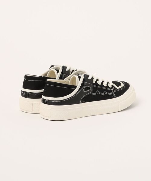 SVEC（シュベック）の「厚底 キャンバススニーカー 2WAY（スニーカー・メンズ・ブラック・40）」の2枚目の写真