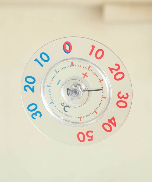 HIGHTIDE(ハイタイド)の「TFA Dostmann TFA ドストマン Analogue window thermometer TWATCHER XL 14.6014 アナログ ウィンドウ サーモメーター XL 14.6014(インテリア雑貨・レディース・クリア・FREE)」の3枚目の写真