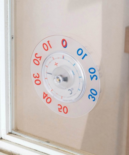 HIGHTIDE(ハイタイド)の「TFA Dostmann TFA ドストマン Analogue window thermometer TWATCHER XL 14.6014 アナログ ウィンドウ サーモメーター XL 14.6014(インテリア雑貨・レディース・クリア・FREE)」の5枚目の写真
