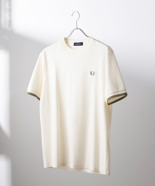 セール】【FRED PERRY】TIPPED CUFF PIQUE SHIRT M4654（Tシャツ