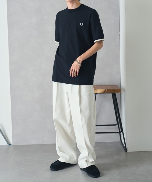 セール】【FRED PERRY】TIPPED CUFF PIQUE SHIRT M4654（Tシャツ