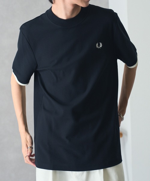 セール】【FRED PERRY】TIPPED CUFF PIQUE SHIRT M4654（Tシャツ