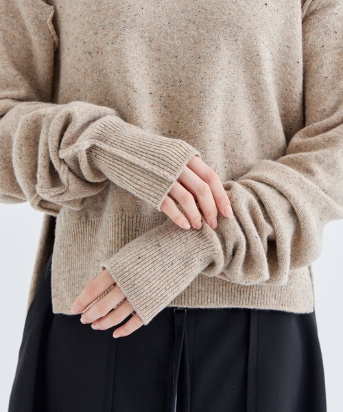 INSCRIRE/アンスクリア】2 Way Sweater/2wayセーター/マルチ