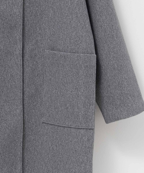 nAvy】フードロングコート アウター（その他アウター）｜NAVY