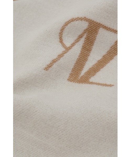 AZUL by moussy(アズールバイマウジー)の「モノグラム柄ストール(ストール/ショール・レディース・アイボリー/ブラック・FREE)」の16枚目の写真