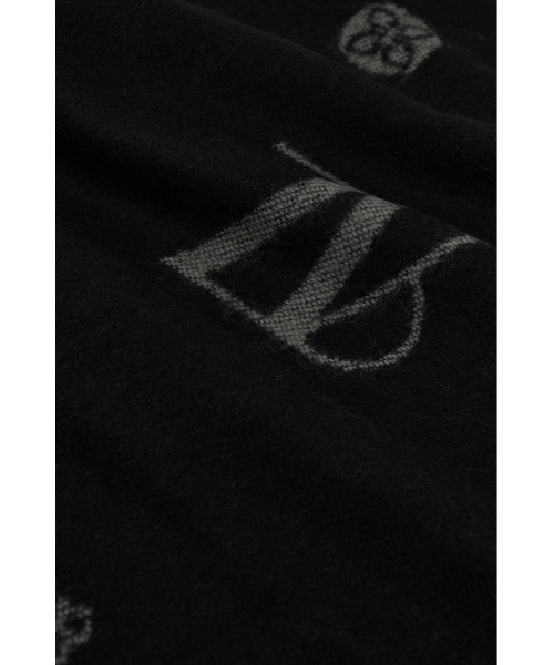 AZUL by moussy(アズールバイマウジー)の「モノグラム柄ストール(ストール/ショール・レディース・アイボリー/ブラック・FREE)」の9枚目の写真