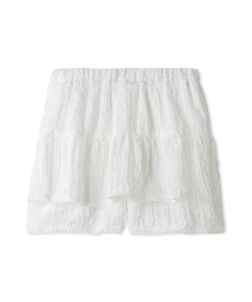 SNIDEL HOME フリンジショートパンツ　新品 FREE モコ セール】フリンジショートパンツ（ルームウェア/パジャマ