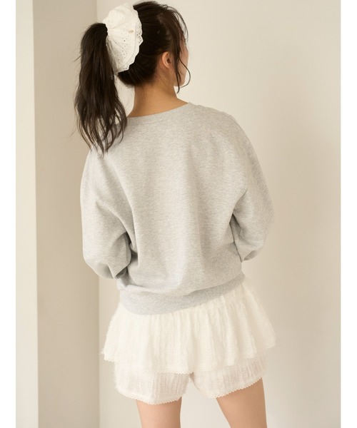 SNIDEL HOME フリンジショートパンツ　新品 FREE モコ SNIDEL HOME パジャマ ルームウェア フリンジショートパンツ