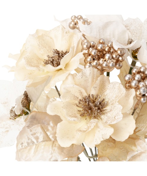 Francfranc（フランフラン）の「アートフラワー ポインセチア ブッシュ