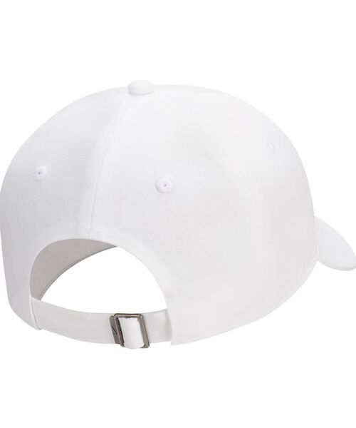 NIKE(ナイキ)の「ナイキ クラブ アンストラクチャード フューチュラ ウォッシュ キャップ /Nike Club Unstructured Futura Wash Cap FB5368-100 White(キャップ・メンズ・ホワイト・L/XL/M/L/S/M)」の6枚目の写真