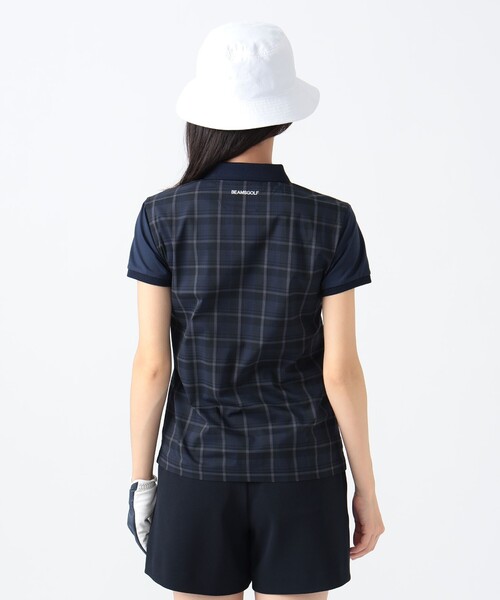 【新品タグ付き】BEAMS GOLF ビームスゴルフ　ポロ切替 ワンピース 新品タグ付き】BEAMS GOLF ビームスゴルフ ポロ切替 ワンピース