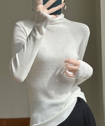 blackdia ocean タートルネックニット