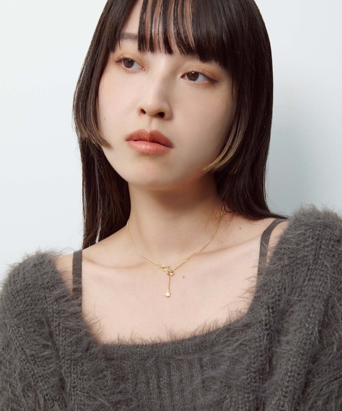 GOLDY(ゴールディ)の「マイクロ アスタリスク ネックレス(ネックレス・レディース・シルバー/ゴールド/シルバー×ゴールド・FREE)」の10枚目の写真