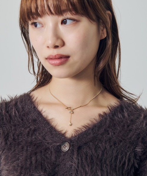 GOLDY(ゴールディ)の「マイクロ アスタリスク ネックレス(ネックレス・レディース・シルバー/ゴールド/シルバー×ゴールド・FREE)」の14枚目の写真