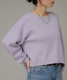 URBAN RESEARCH Sonny Label | ニットライクボリュームスリーブプルオーバー(Tシャツ/カットソー)