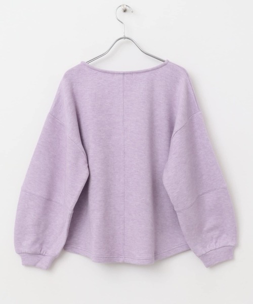 URBAN RESEARCH Sonny Label(アーバンリサーチサニーレーベル)の「ニットライクボリュームスリーブプルオーバー(Tシャツ/カットソー・レディース・ブラック/グレー系その他/ラベンダー・FREE)」の21枚目の写真