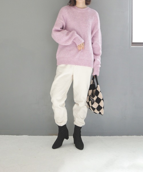 SOROTTO(ソロット)の「シンプル ストレッチショートブーツ/バックファスナー(ブーツ・レディース・ブラウン/ブラック系その他/ブラック・LL/L/M/S)」の4枚目の写真