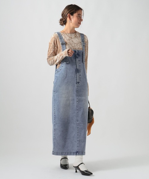 BAYFLOW（ベイフロー）の「[身体のラインを拾いすぎない]ベロアプルオーバーロングスリーブ（Tシャツ/カットソー・レディース・ブラック/ベージュ/グレー・FREE）」の14枚目の写真