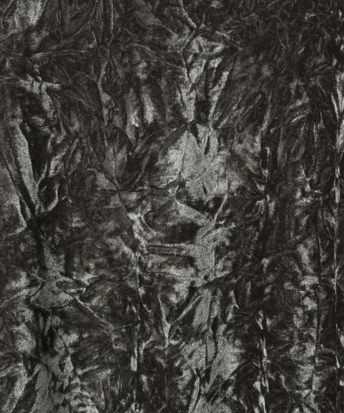 BAYFLOW（ベイフロー）の「[身体のラインを拾いすぎない]ベロアプルオーバーロングスリーブ（Tシャツ/カットソー・レディース・ブラック/ベージュ/グレー・FREE）」の4枚目の写真