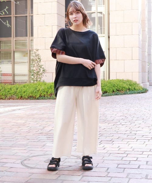 チチカカ（チチカカ）の「Shanti Shanti チェンマイコットンパンツ【WEB限定】（その他パンツ・レディース・ベージュ/ナチュラル/ブルー・FREE）」の5枚目の写真