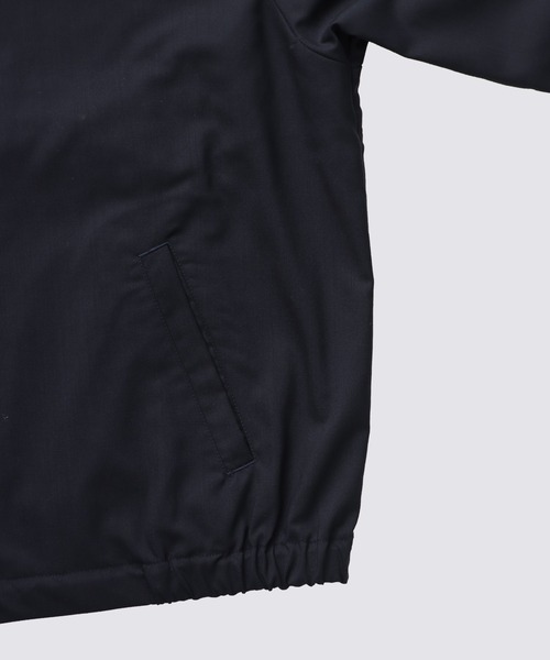 FIDELITY（フィデリティ）の「FINEMERINO TRO SWINGTOP / ウール スウィングトップ（ブルゾン・メンズ・グレー/ダークネイビー・LARGE/MEDIUM）」の11枚目の写真